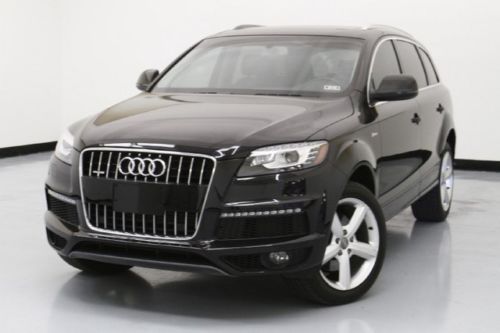 13 audi q7 3.0t s line navigation pano roof rear cam awd