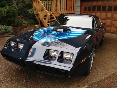 1979 pontiac firebird trans am 6.6l 1-owner special order car numbers matching