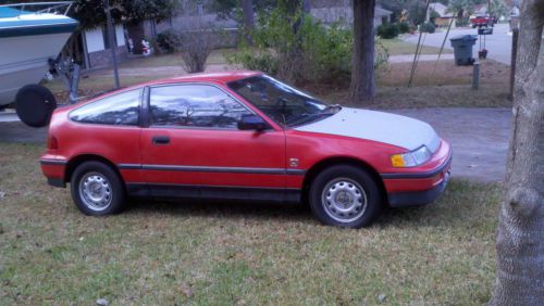 1988 honda crx dx coupe 2-door 1.5l