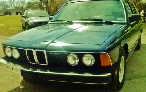 1984 bmw 733i low miles, collectable car