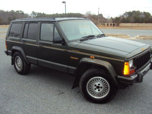 1995 jeep cherokee limited rhd right hand drive postal runs 100% no reserve