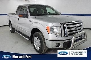 11 ford f150 extended cab xlt, cloth seats, v6, 1 owner, low miles, we finance!
