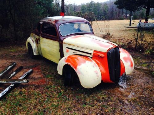 1937 plymouth 5 window coupe project hot rod rat rod