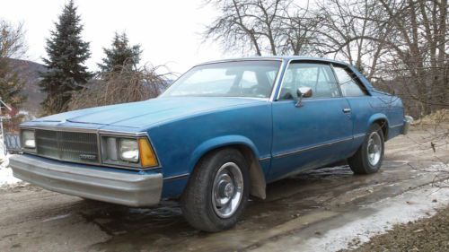 1980 chevrolet malibu sport coupe 2-door 3.8l chevelle -race car project.