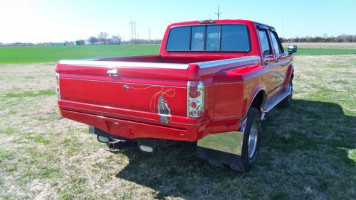 1997 FORD F250 CREW CAB 4X4 SHORT BED DUALLY 7.3 POWERSTROKE DIESEL, image 3