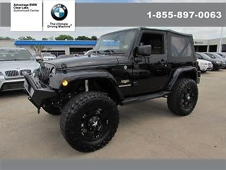 Sahara lifted 4x4 4wd hardtop and soft top nav leather remote start automatic