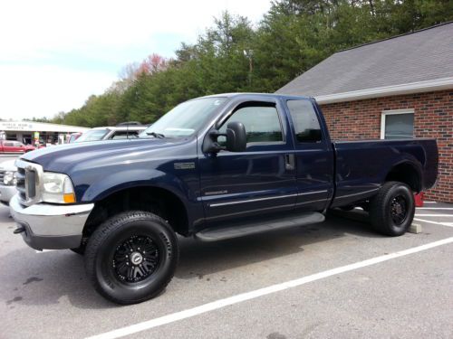 2000 ford f-350 7.3 4x4 supercab xlt long bed salvage title