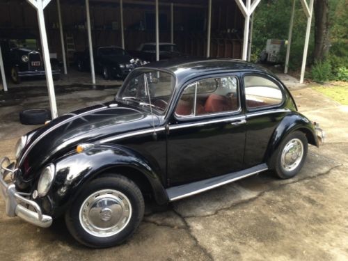 1966 volkswagen beetle black original 1300 in awesome condition!!