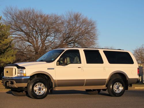 2001 ford excursion limited 7.3l diesel 81k original miles 4x4 mint no reserve !