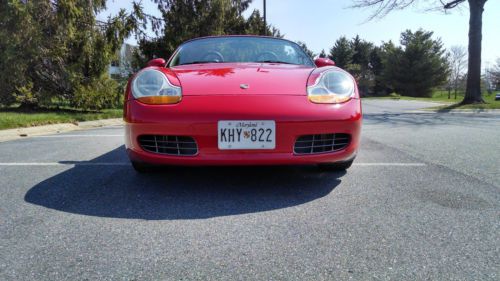 1999 porsche boxter base convertible