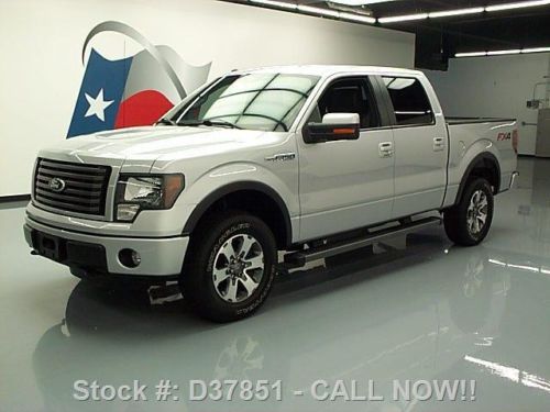 2012 ford f-150 fx4 crew 4x4 5.0 leather vent seats 23k texas direct auto