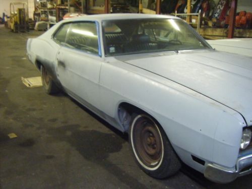1970 ford galaxie 500 2 door fastback  project car low miles