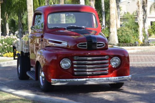 1948 ford f1 stakebed pickup truck streetrod