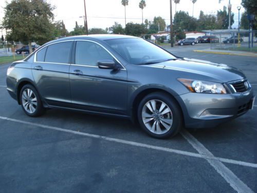 2009 honda accord ex-l 4d- 1-owner - 88k miles-moonroof-easy finance-leather