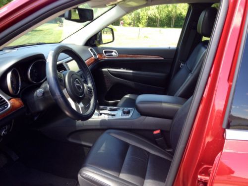 2012 Jeep Grand Cherokee Limited 4X4 Deep Cherry Red 4-Door 3.6L  1 Owner, US $27,250.00, image 2