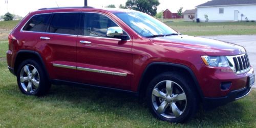 2012 Jeep Grand Cherokee Limited 4X4 Deep Cherry Red 4-Door 3.6L  1 Owner, US $27,250.00, image 4