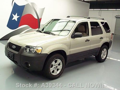 2006 ford escape xlt 3.0l v6 roof rack alloy wheels 54k texas direct auto
