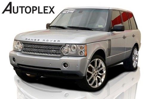 Range rover supercharged! rear dvd navigation sunroof! 4wd!