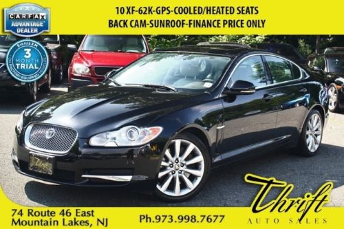 10 xf-62k-gps-cooled/heated seats-back cam-sunroof-finance price only