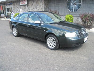 02 audi 3.0 awd well maintained loaded leather moonroof warranty super clean