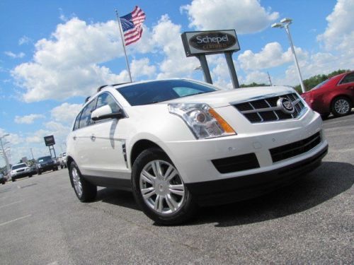 Luxury awd sunroof heated leather new tires cadillac certified warranty