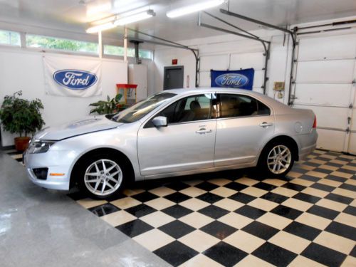 2012 ford fusion sel leather 40k no reserve salvage rebuildable damaged project