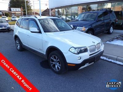 10 bmw x3, one owner!, clean carfax!, leather, panorama roof, automatic