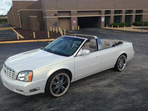 2005 deville custom convertible one of a kind! only 8k miles free shipping!