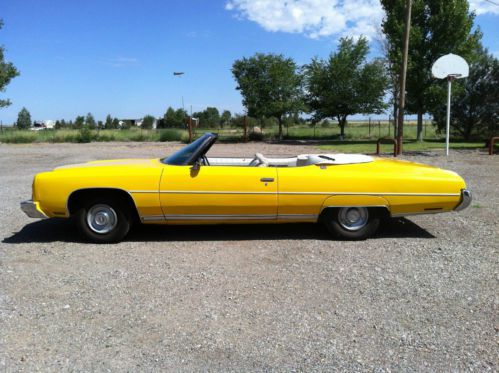 1973 chevy ccl cv, yellow white top, US $10,000.00, image 6