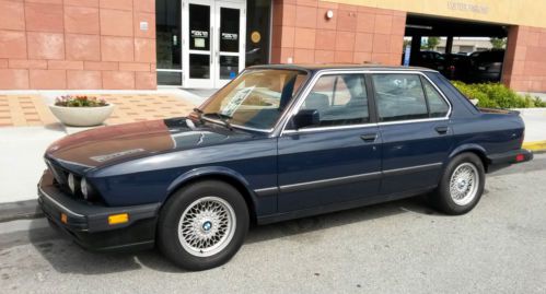 1988 bmw 535is base sedan 4-door 3.4l