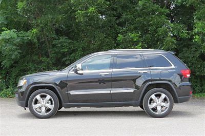 Rwd 4dr overland jeep grand cherokee overland low miles suv automatic 3.6l v6 cy
