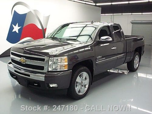 2011 chevy silverado lt ext cab texas edition 20&#039;s 57k texas direct auto