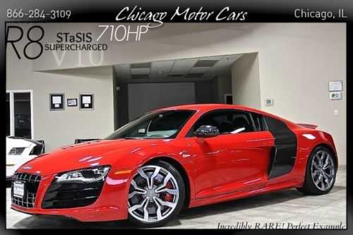 2011 Audi R8 5.2 V10 Quattro Coupe STASIS 710HP Supercharged Over $235k Investd, US $119,800.00, image 1