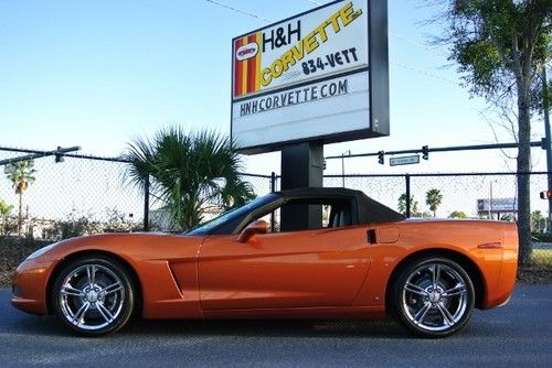 2008 atomic orange, 6 speed, z51, chrome twin spokes, 16,317 miles