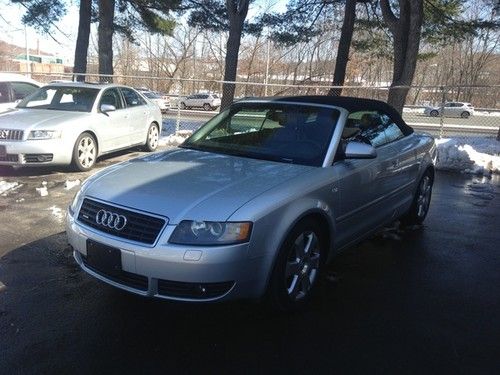 Buy Used 2004 Audi A4 Cabriolet 2dr One Owner Exotic Red