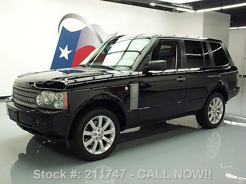 2006 land rover range rover supercharged 4x4 sunroof!! texas direct auto