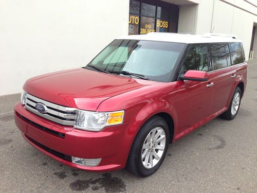 2009 ford flex sel awd leather 3rd row *no reserve*
