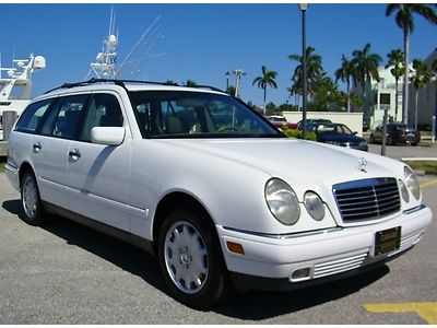 1 owner! clean history! mercedes e320 wagon! low miles! 3rd row sts! call now!!
