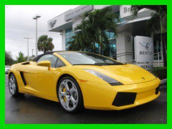 08 giallo halys yellow awd convertible *power heated seats *low miles*navigation
