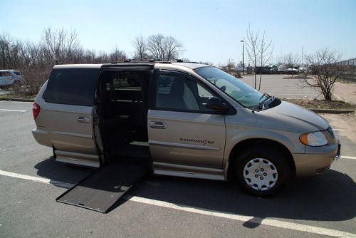 2003 chrysler town and country ims rampvan wheelchair custom dropped infloor