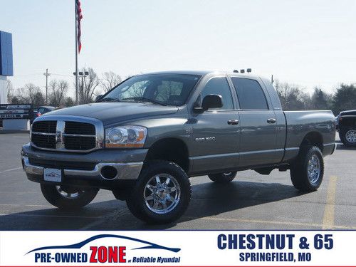 Ram, automatic, 4x4, lifted, chorme wheels, one owner carfax