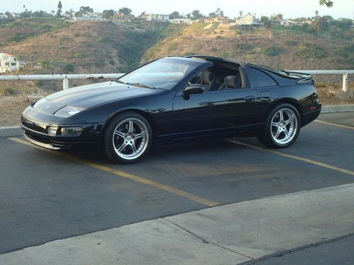 1993 nissan 300zx turbo coupe 2-door 3.0l - black