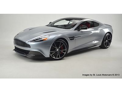 2014 aston martin vanquish skyfall silver black red as-new 191 miles no waiting!