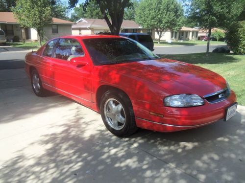 1999 chevrolet monte carlo ls coupe 2-door 3.1l