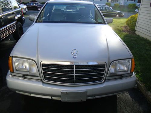 1993 mercedes benz 400 se perfect parts car or for mechanic nr bid now