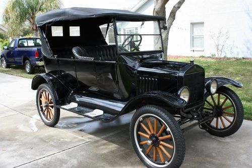 Really Nice 1923 Model T Ford Touring Car - Looks Good and Runs Good - Black, US $12,500.00, image 1
