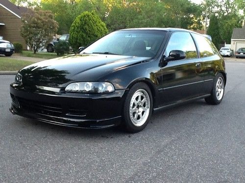 1995 civic si hatchback 215hp all motor b16 type r hondata super clean integra