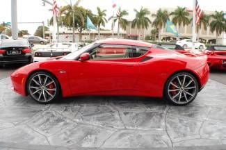 2012 lotus evora 2+2 evora s wheels racing recaro v6 ivory white 260hp msrp$92k
