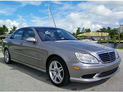 No reserve!! stunning! mercedes s55 amg! nav! loaded! htd a/c seats! call now!!