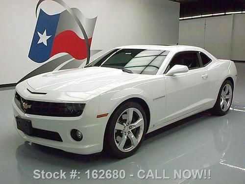 2011 chevy camaro 2ss rs auto sunroof heated leather 8k texas direct auto